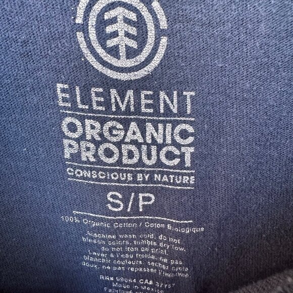 Element 92 Made to Endure Y2K Logo Graphic Navy Blue  Classic Skater Tee Shirt S - Picture 2 of 9
